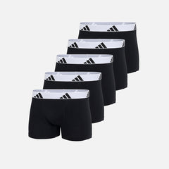 Men's Adidas Underwear Afc - 5Pk Trunks - Black