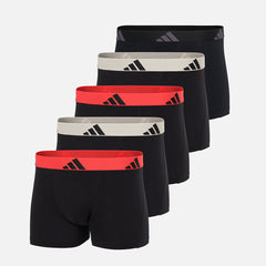 Men's Adidas Underwear Afc - 5Pk Trunks - Black