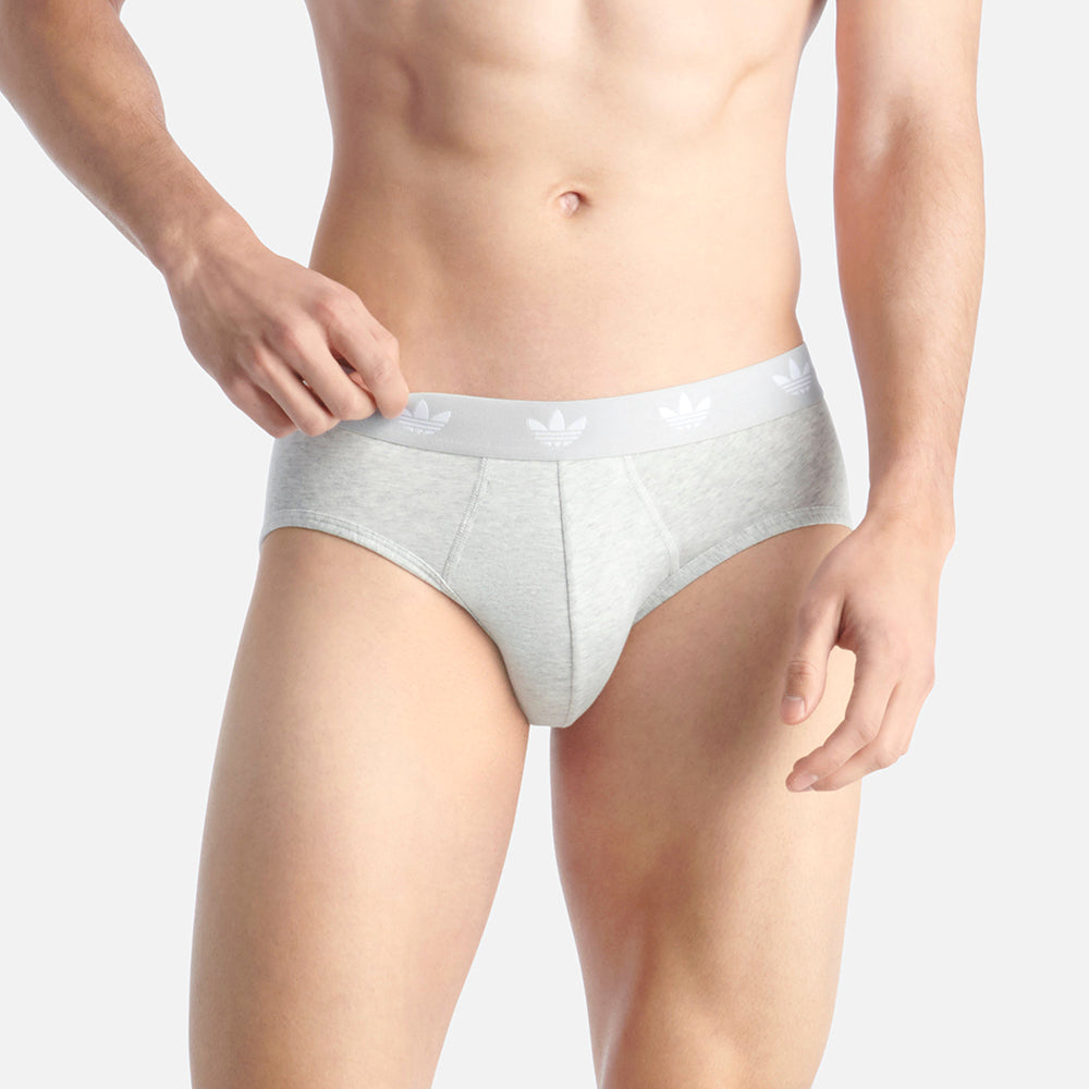 Quần Lót Nam Adidas Underwear Cfc - 3Pk - Xám - Supersports Vietnam