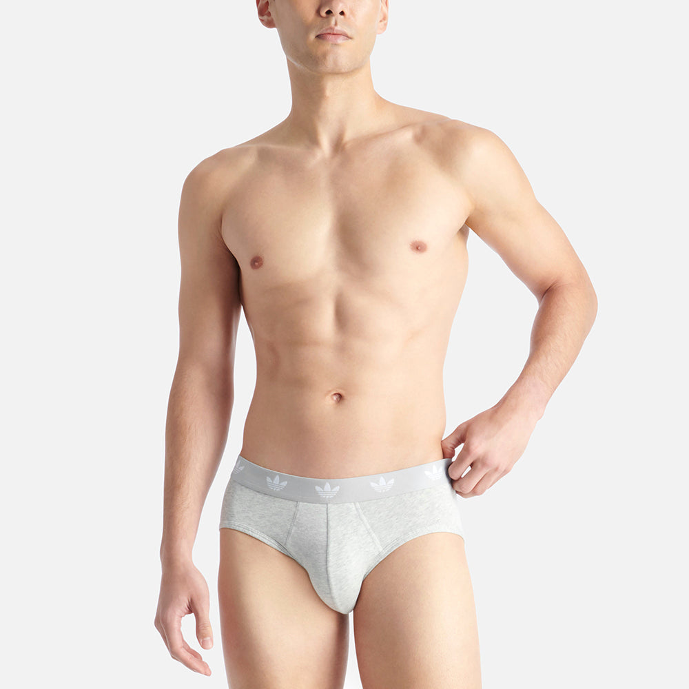 Quần Lót Nam Adidas Underwear Cfc - 3Pk - Xám - Supersports Vietnam