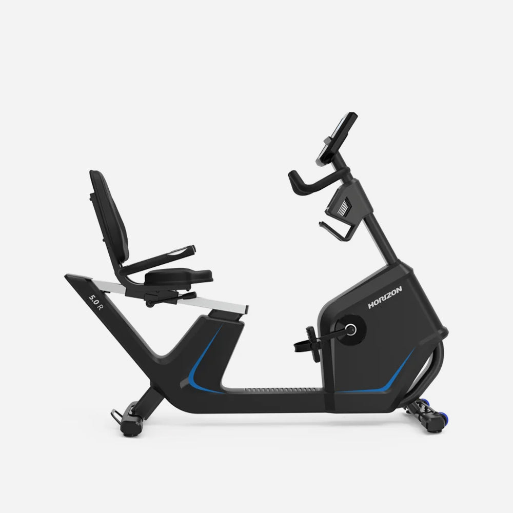 Xe Đạp Thể Dục Tựa Lưng Trong Nhà Horizon 5.0R - Đen - Supersports Vietnam