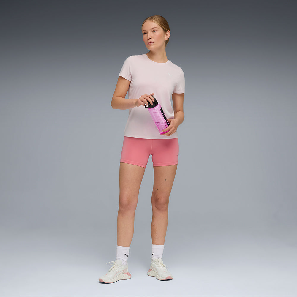 Áo Thun Nữ Puma Train All Day Essentials Heather - Hồng - Supersports Vietnam