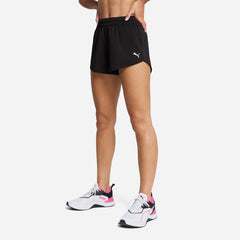 Quần Ngắn Thể Thao Nữ Puma Tad Essential 3 Woven - Đen - Supersports Vietnam