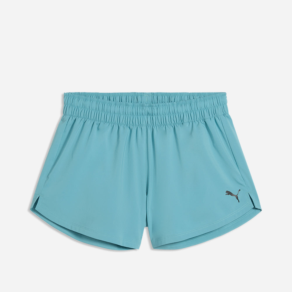 Quần Ngắn Thể Thao Nữ Puma Tad Essential 3 Inch Woven - Xanh Dương - Supersports Vietnam