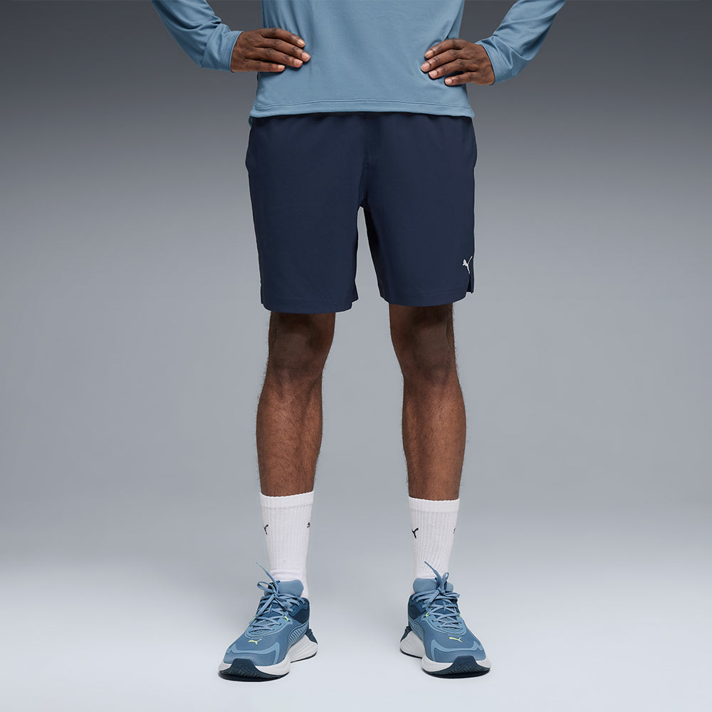 Quần Ngắn Thể Thao Nam Puma Tad Essentials 7 Inch Woven - Xanh Navy - Supersports Vietnam