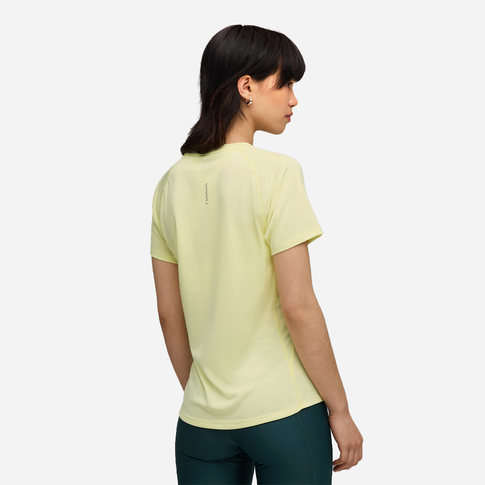 Áo Thun Nữ Puma Run Velocity (Poly) - Vàng Chanh - Supersports Vietnam