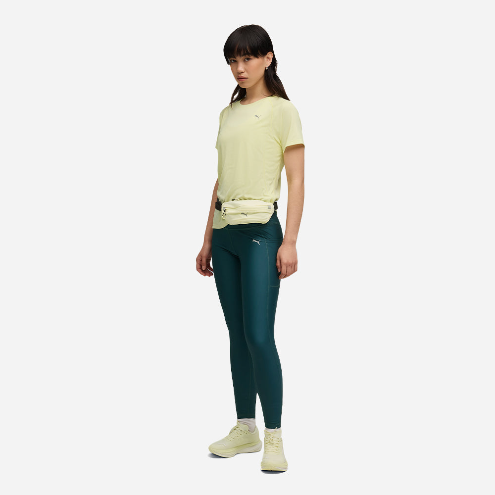 Áo Thun Nữ Puma Run Velocity (Poly) - Vàng Chanh - Supersports Vietnam