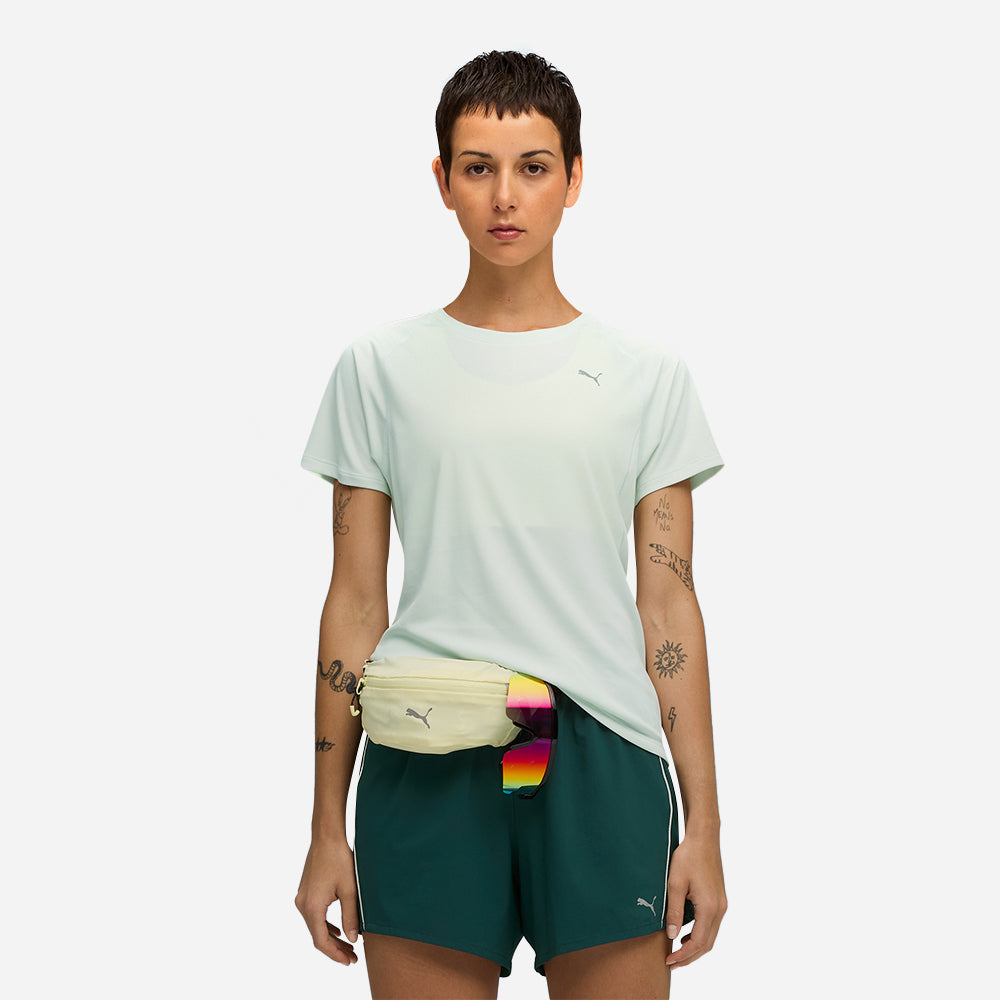 Áo Thun Nữ Puma Run Velocity (Poly) - Xanh Mint - Supersports Vietnam