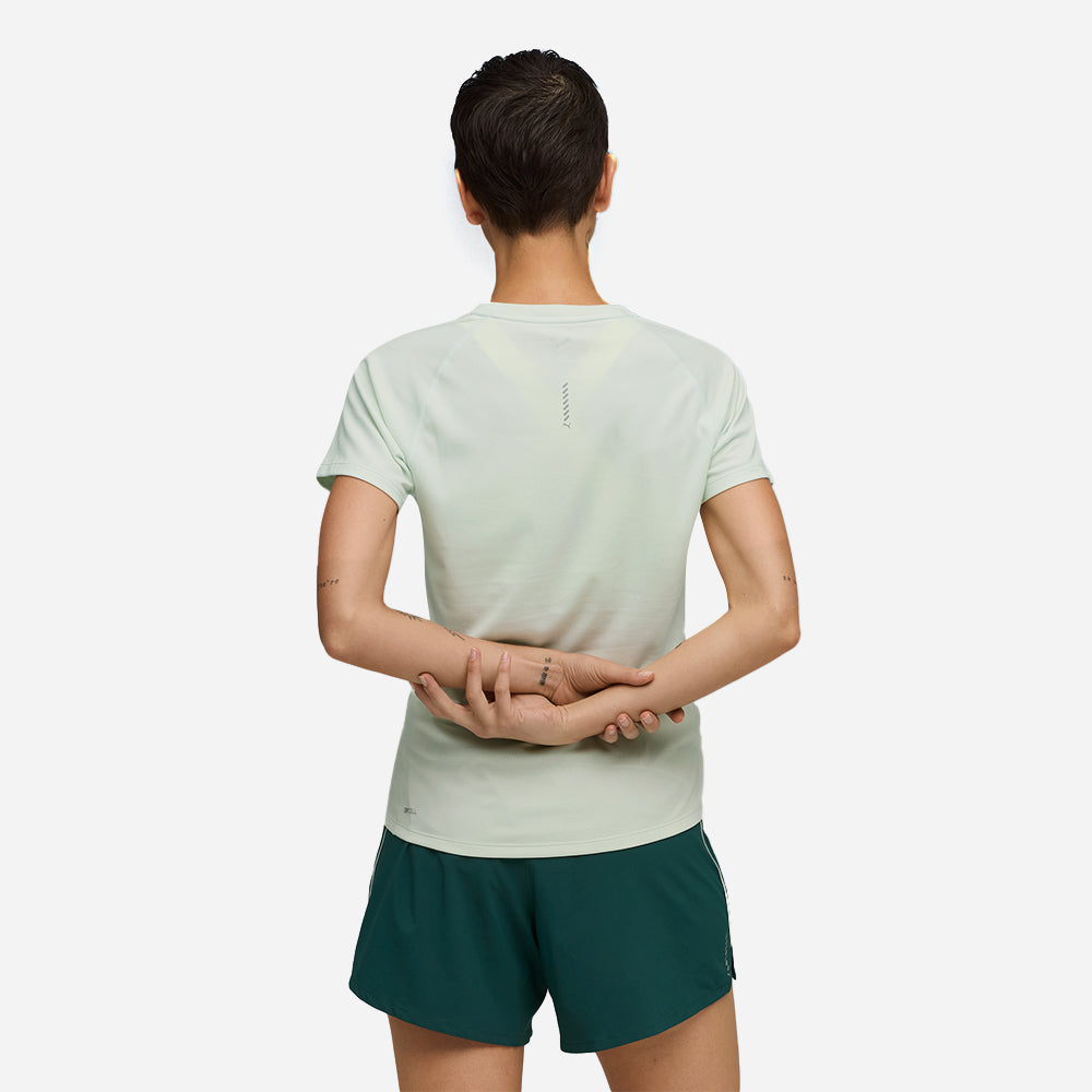 Áo Thun Nữ Puma Run Velocity (Poly) - Xanh Mint - Supersports Vietnam