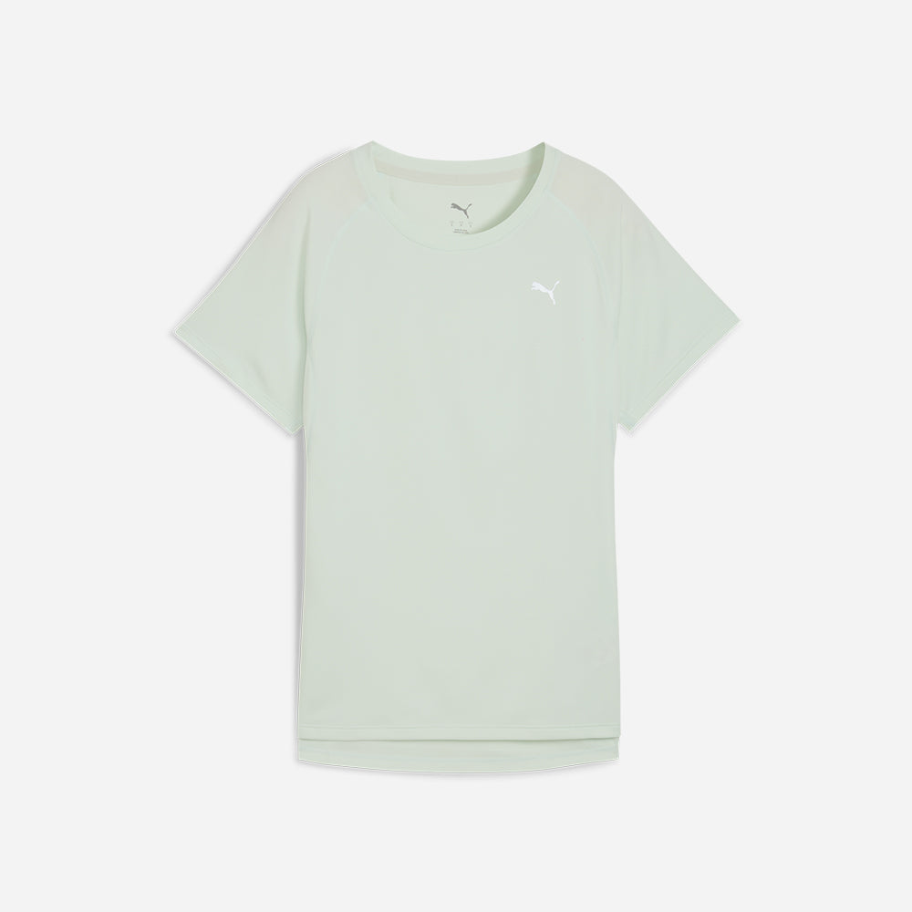 Áo Thun Nữ Puma Run Velocity (Poly) - Xanh Mint - Supersports Vietnam