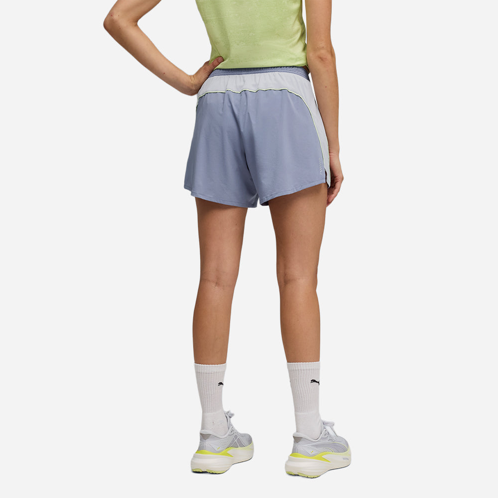Quần Ngắn Thể Thao Nữ Puma Run Velocity 5 Sky - Tím - Supersports Vietnam