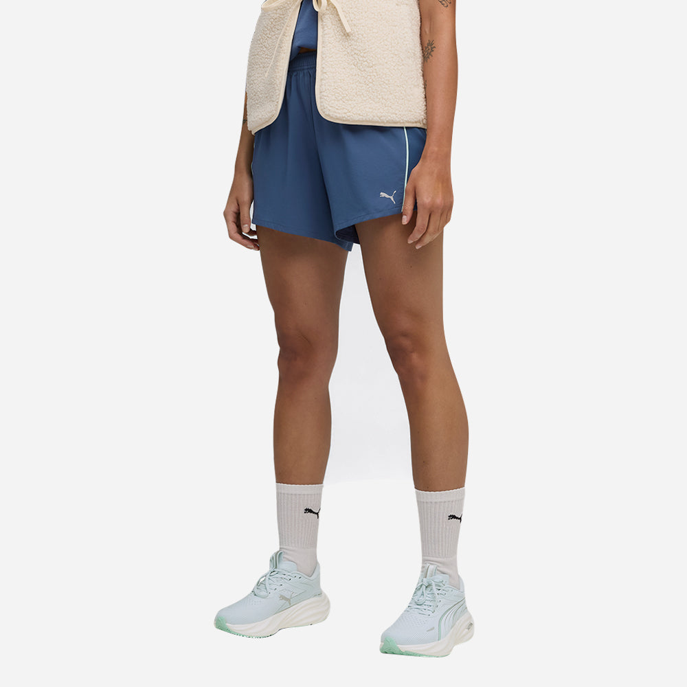 Quần Ngắn Thể Thao Nữ Puma Velocity 5 Inch - Xanh Dương - Supersports Vietnam