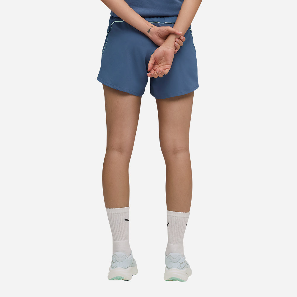 Quần Ngắn Thể Thao Nữ Puma Velocity 5 Inch - Xanh Dương - Supersports Vietnam