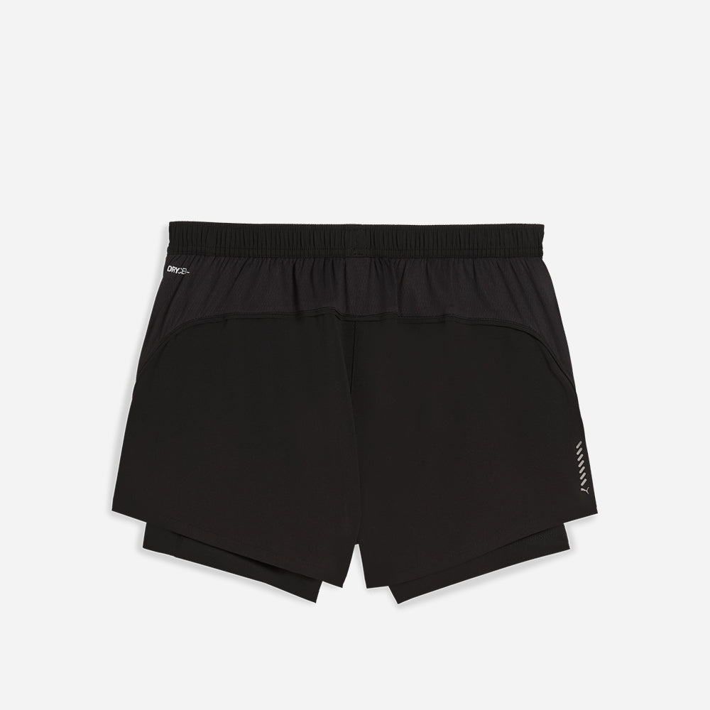 Quần Ngắn Thể Thao Nữ Puma Run Velocity 2In1 3 Inch - Đen - Supersports Vietnam