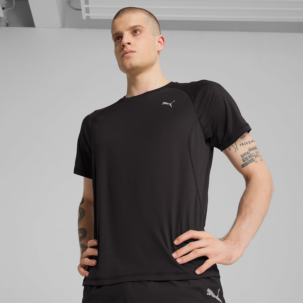 Áo Thun Nam Puma Run Velocity (Poly) - Đen - Supersports Vietnam