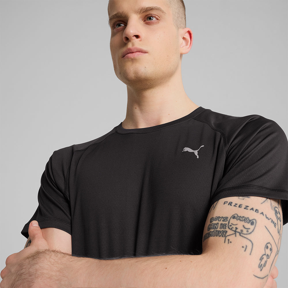 Áo Thun Nam Puma Run Velocity (Poly) - Đen - Supersports Vietnam