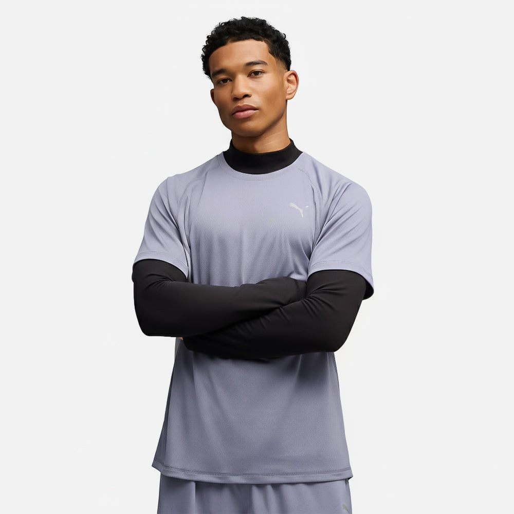 Áo Thun Nam Puma Run Velocity Poly - Tím - Supersports Vietnam