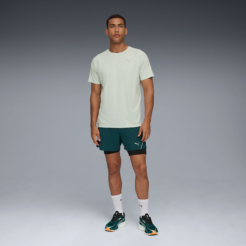 Áo Thun Nam Puma Run Velocity (Poly) - Xanh Mint - Supersports Vietnam