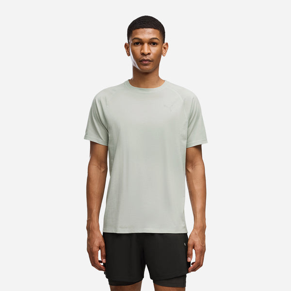 Áo Thun Nam Puma Run Velocity Tri-Blend - Xanh Mint - Supersports Vietnam