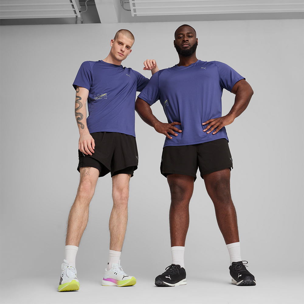 Quần Ngắn Thể Thao Nam Puma Ultraweave 2-In-1 5 Inch Running - Đen - Supersports Vietnam