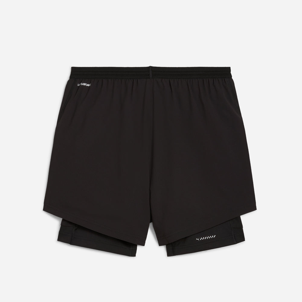 Quần Ngắn Thể Thao Nam Puma Ultraweave 2-In-1 5 Inch Running - Đen - Supersports Vietnam