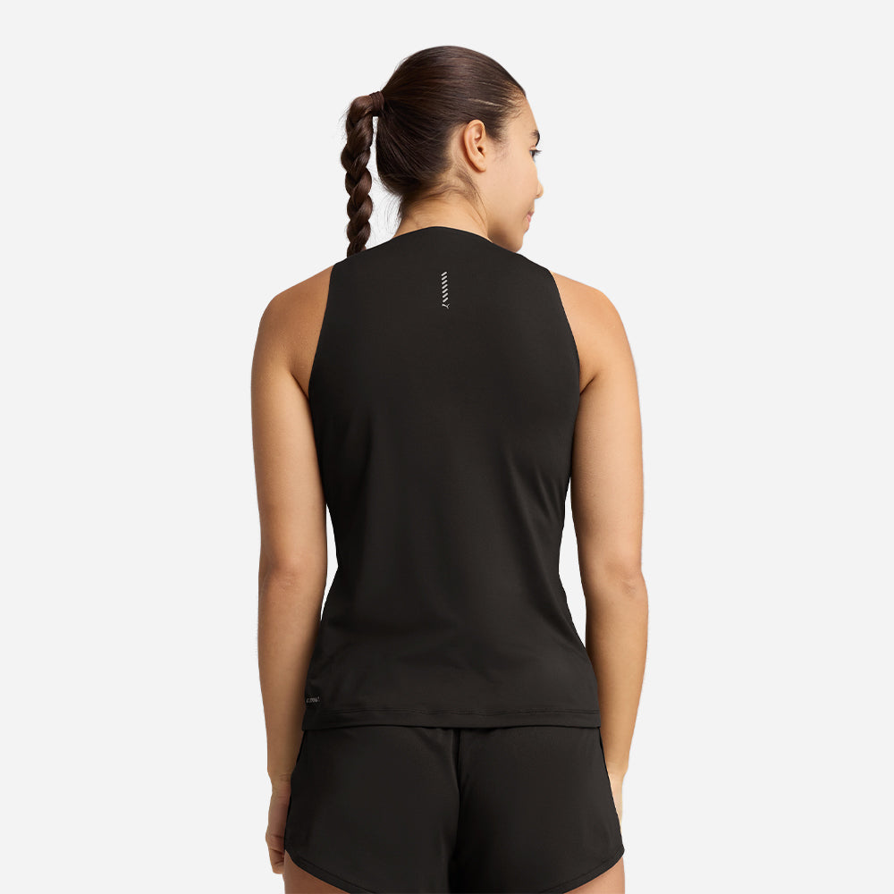 Áo Ba Lỗ Nữ Puma Run Cloudspun - Đen - Supersports Vietnam