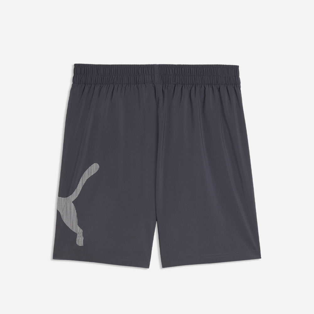 Quần Ngắn Thể Thao Nam Puma Tad Essential Big Logo 7 Inch Woven - Xám - Supersports Vietnam