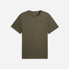 Áo Thun Nam Puma Tad Essential Texture - Xanh Quân Đội - Supersports Vietnam