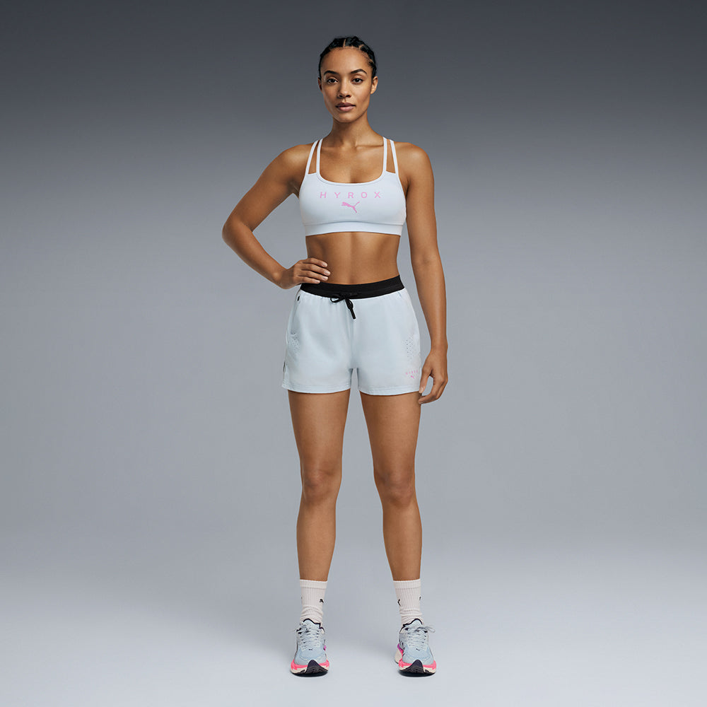 Áo Bra Thể Thao Nữ Puma Hyrox Move Strappy - Xanh Dương - Supersports Vietnam