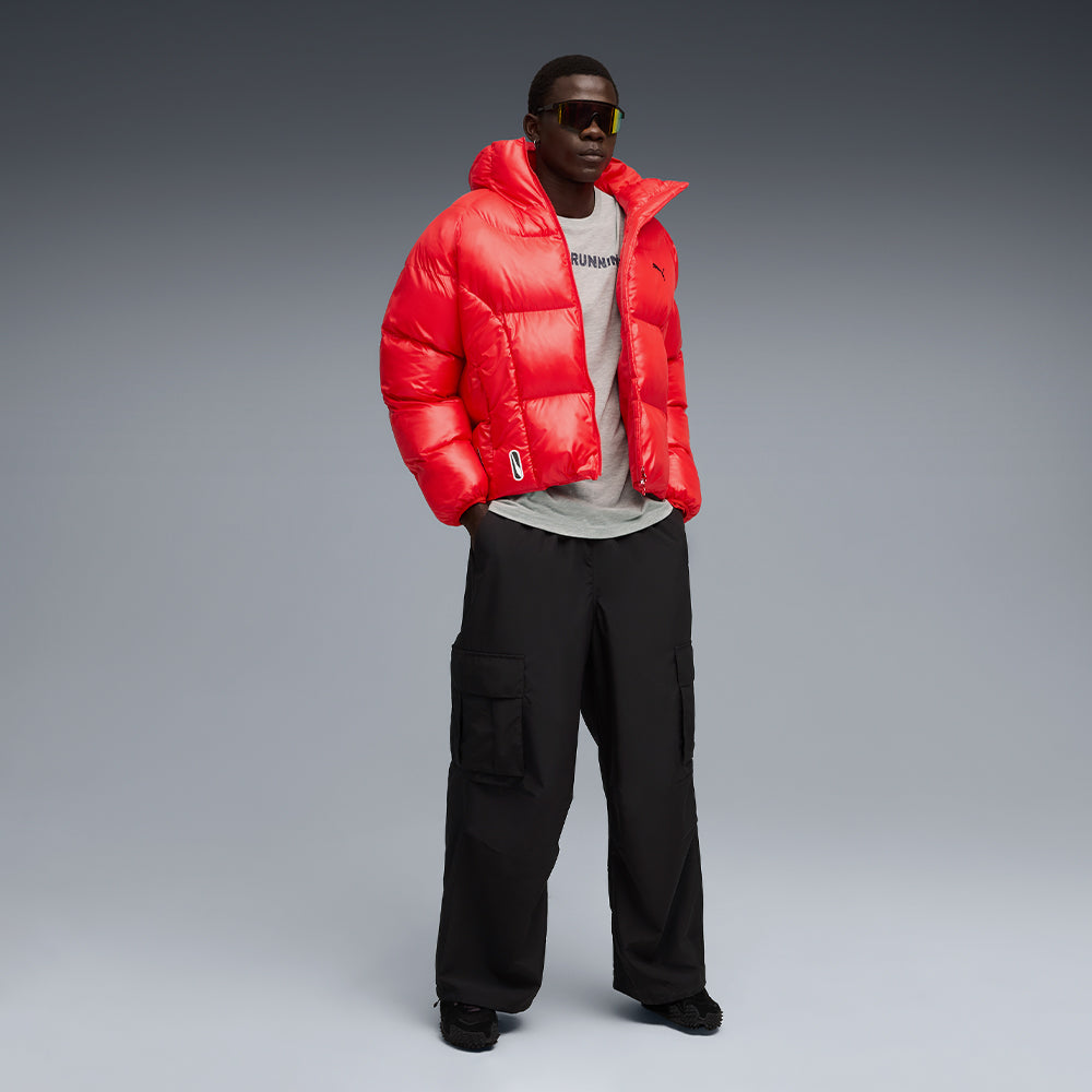 Áo Thun Nam Puma Run Graphic Oversized - Xám - Supersports Vietnam