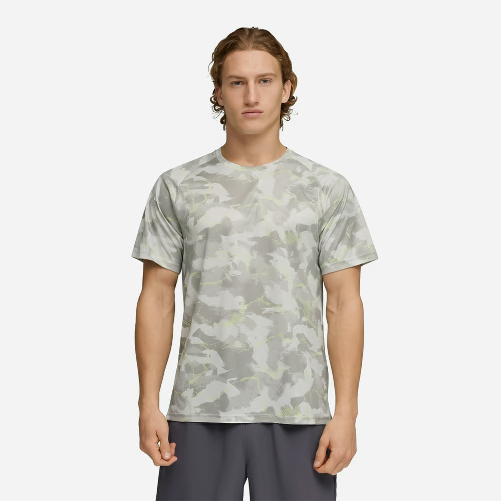 Áo Thun Nam Puma Pwrtrain Aop Training - Xám - Supersports Vietnam