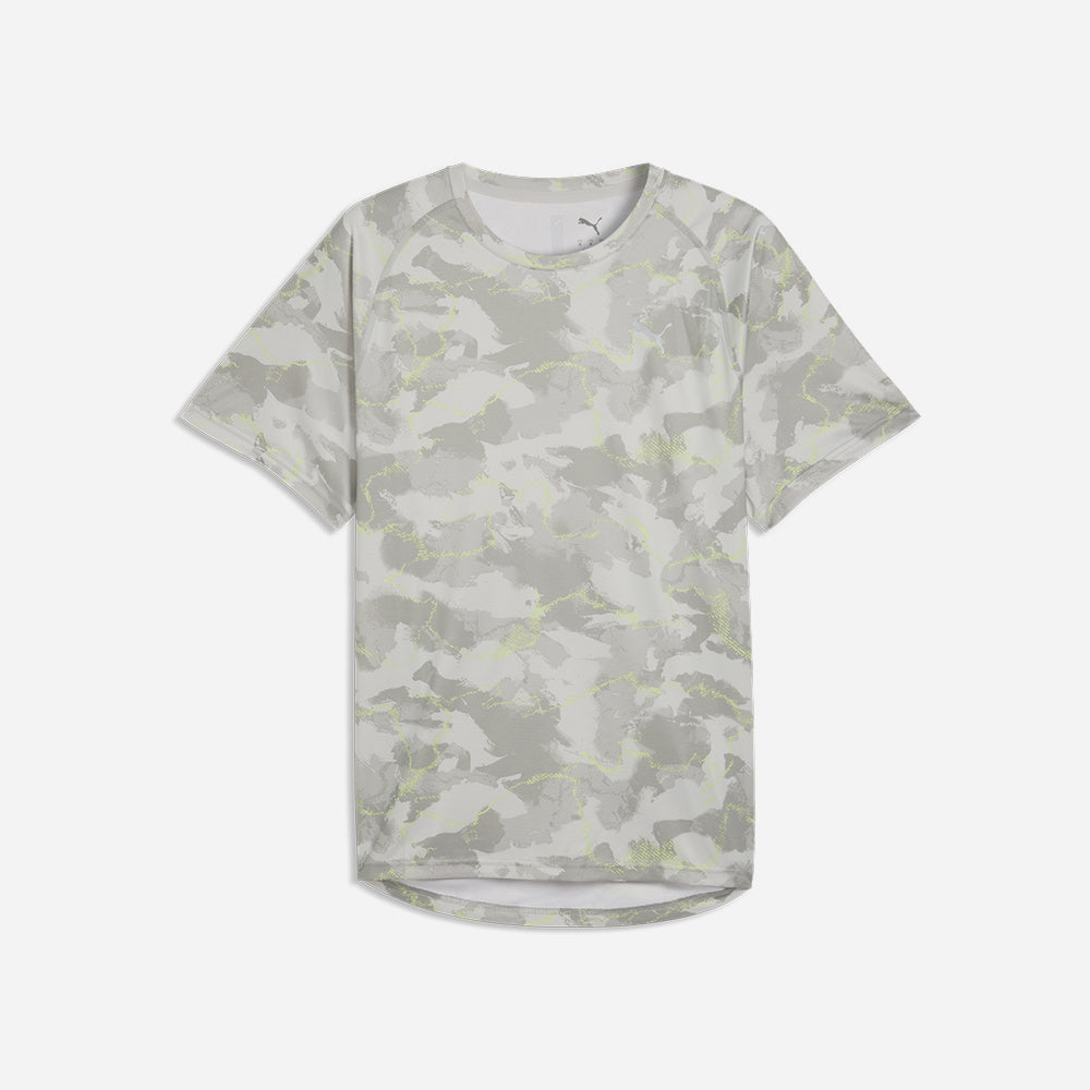 Áo Thun Nam Puma Pwrtrain Aop Training - Xám - Supersports Vietnam