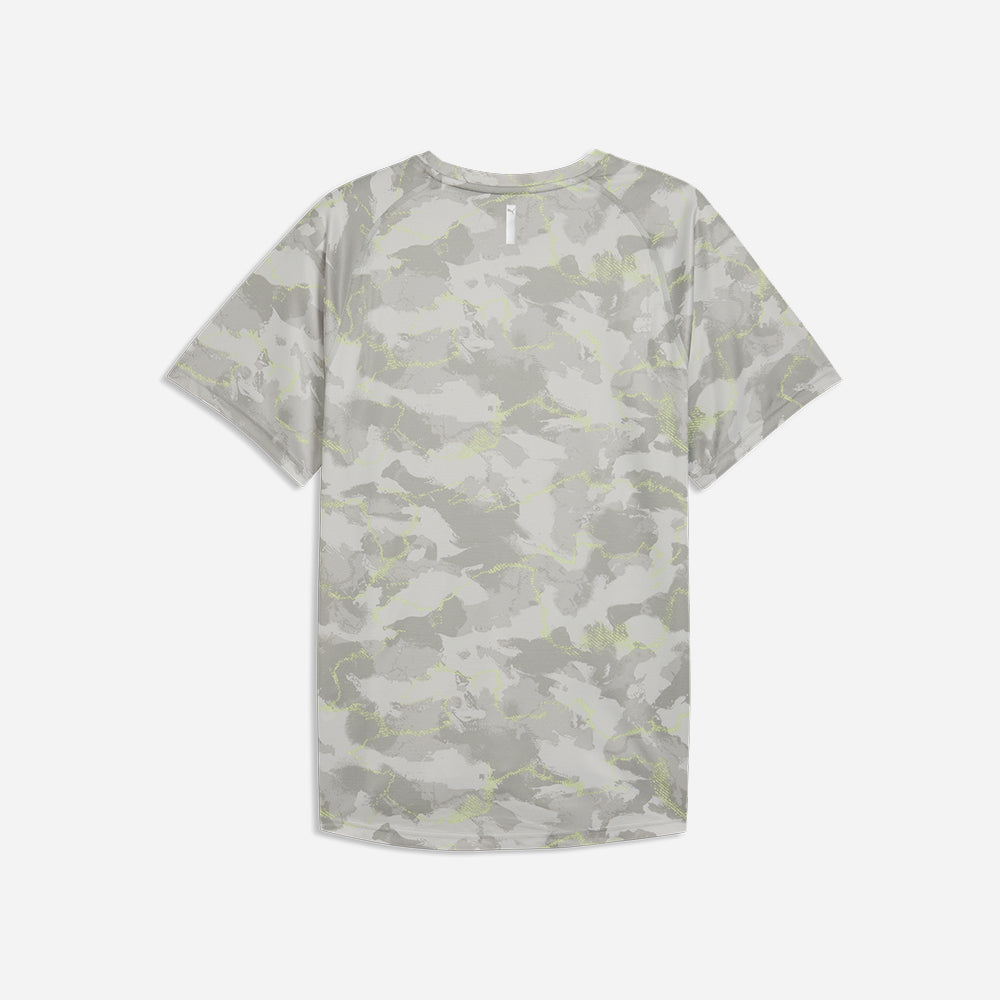 Áo Thun Nam Puma Pwrtrain Aop Training - Xám - Supersports Vietnam