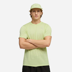 Áo Thun Nam Puma Pwrtrain Jacquard - Vàng Chanh - Supersports Vietnam