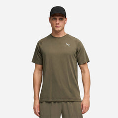 Áo Thun Nam Puma Pwrtrain Triblend - Nâu - Supersports Vietnam