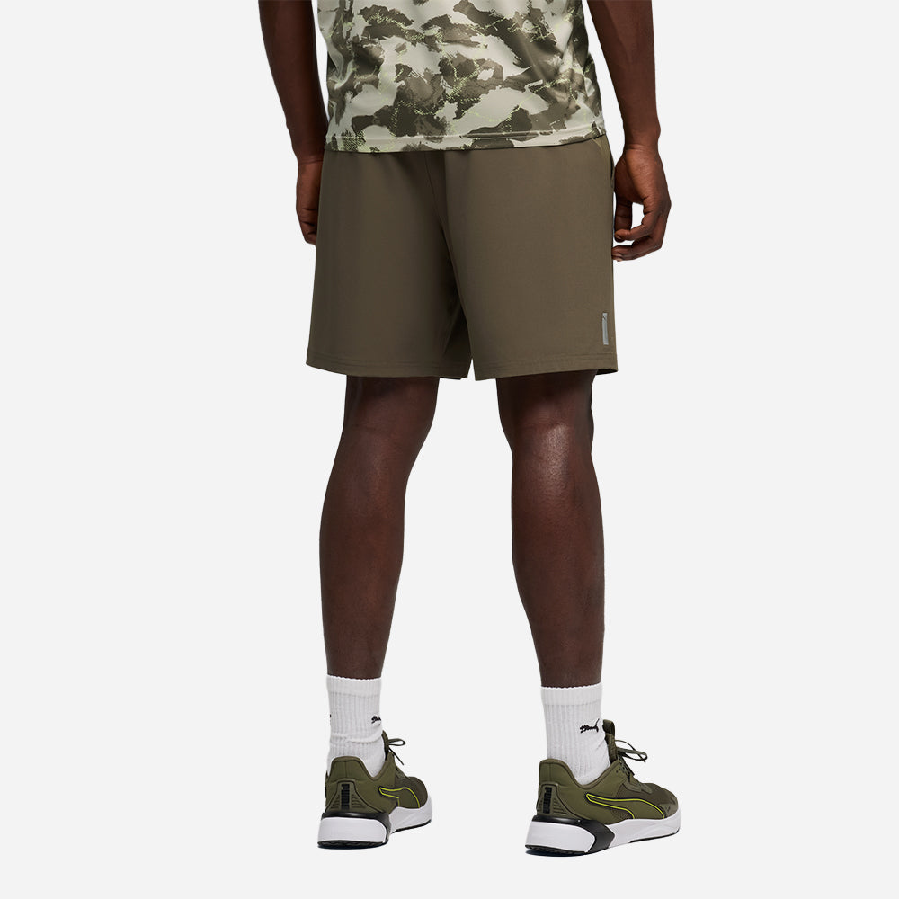 Quần Ngắn Thể Thao Nam Puma Pwrtrain Fabric Mix - Nâu - Supersports Vietnam