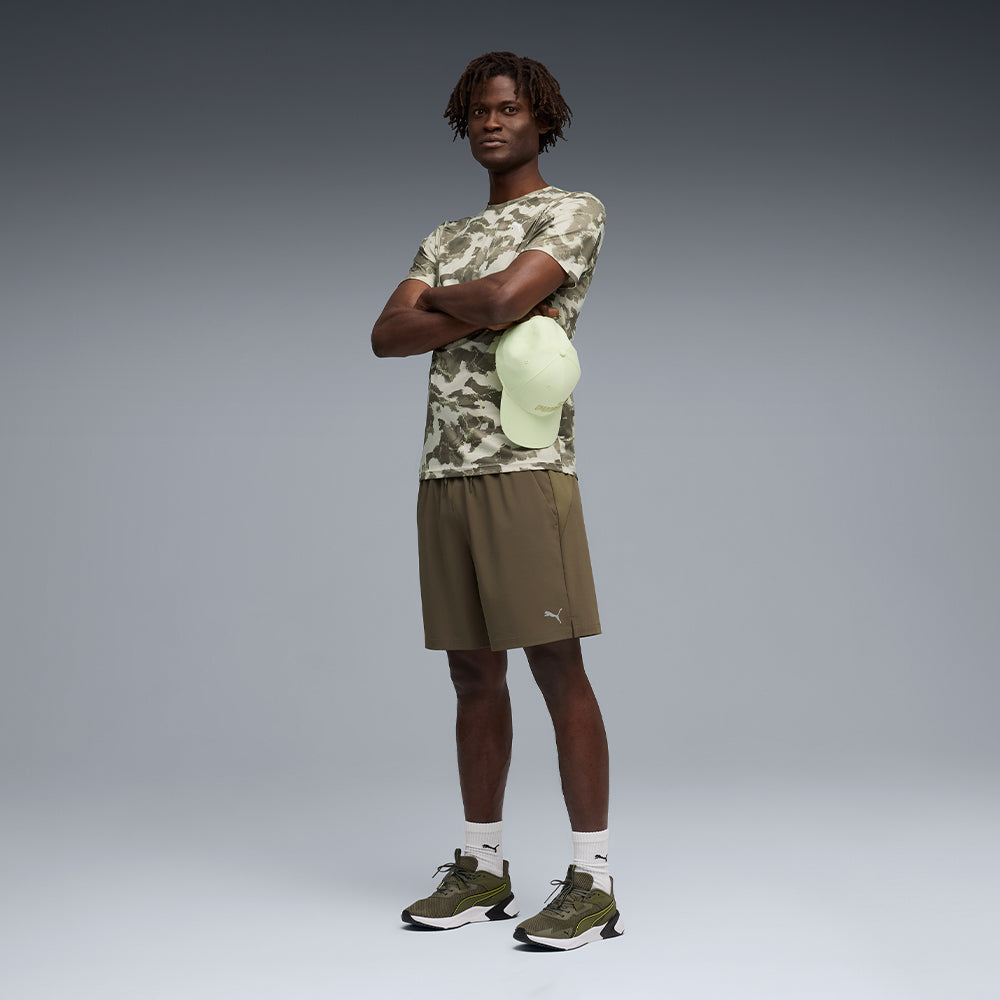 Quần Ngắn Thể Thao Nam Puma Pwrtrain Fabric Mix - Nâu - Supersports Vietnam