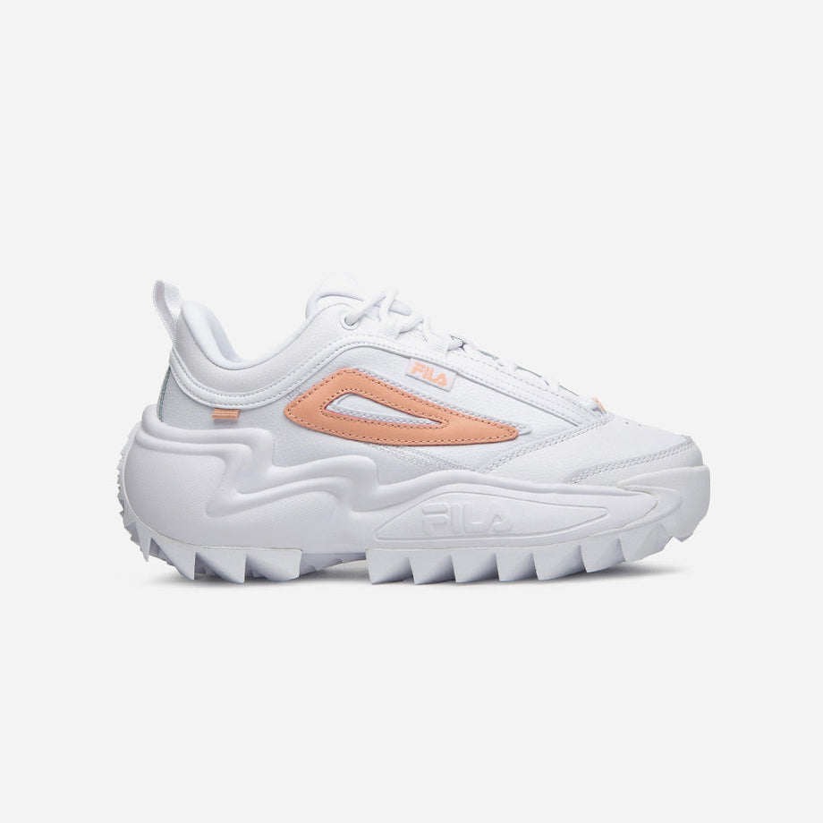 Fila disruptor white on sale rose