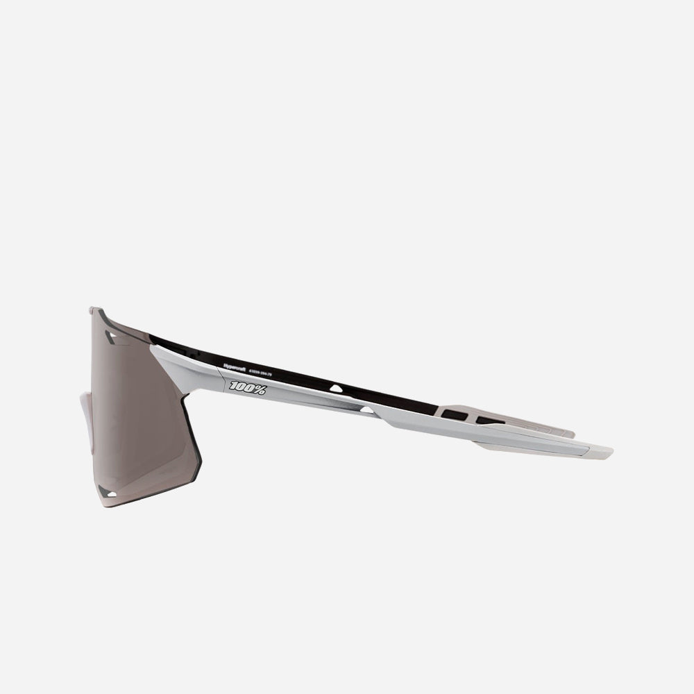 Kính 100% Hypercraft® Matte Stone Grey Hiper - Silver Mirror Lens - Supersports Vietnam