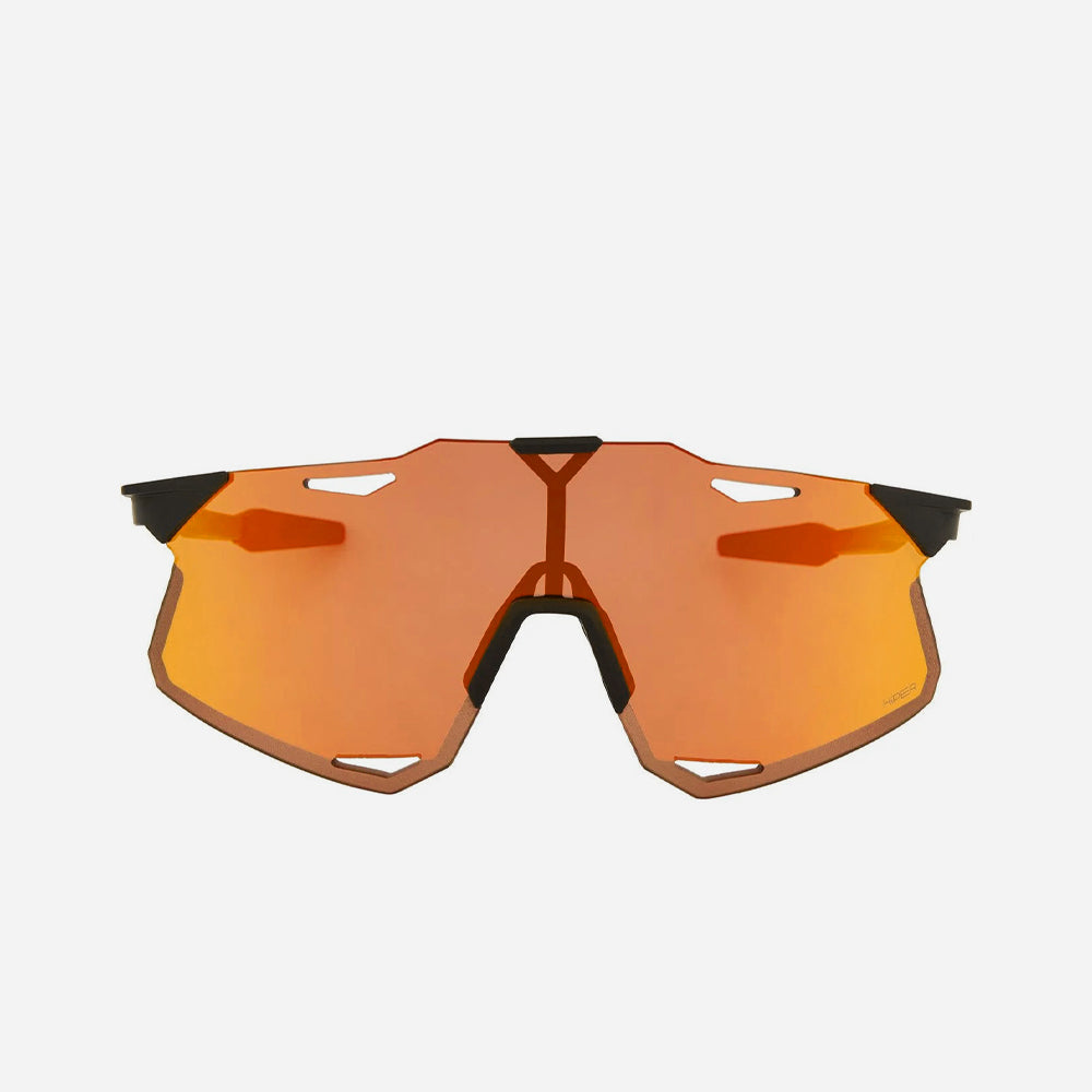 Kính 100% Hypercraft - Matte Black - Hiper Red Multilayer Mirror Lens - Supersports Vietnam