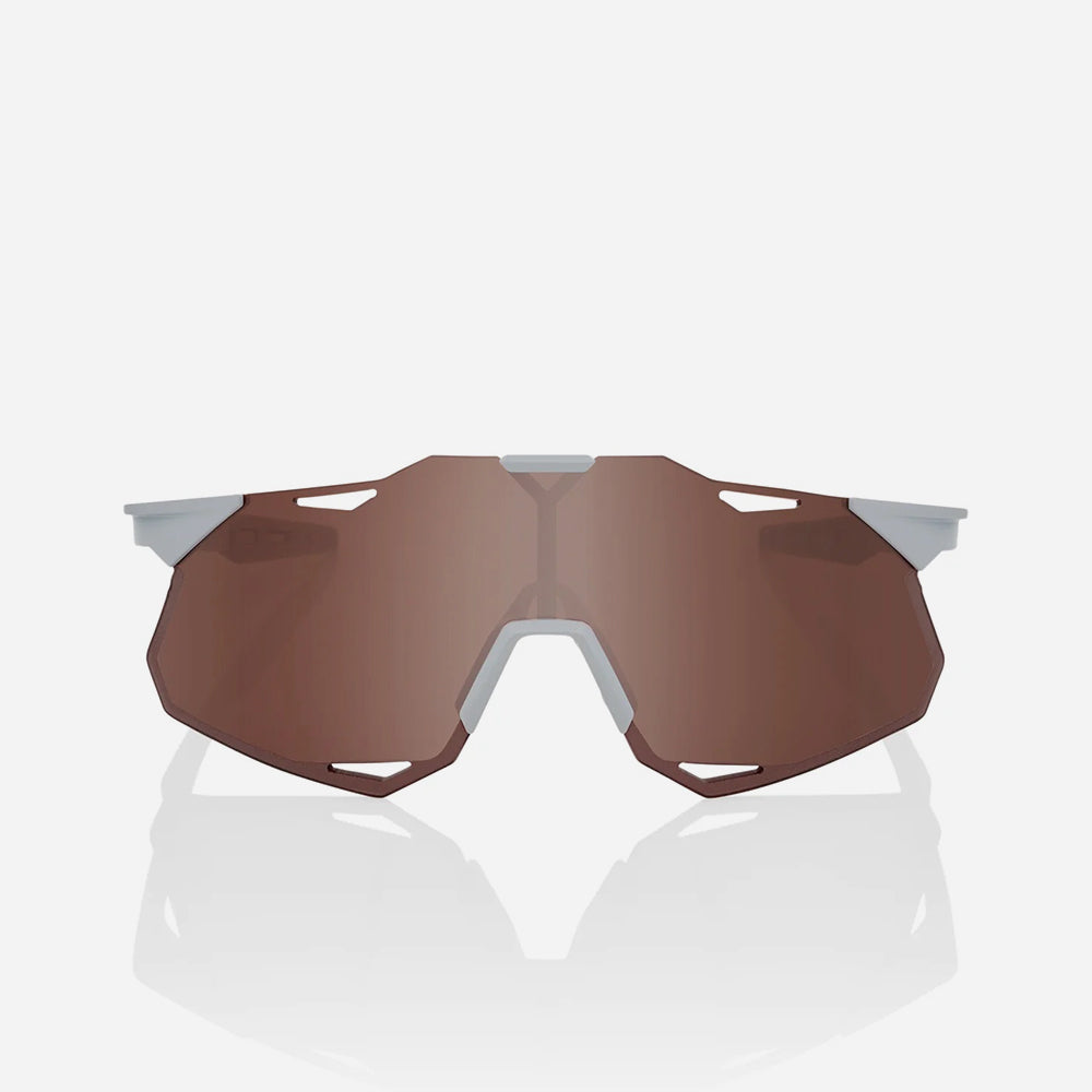 Kính 100% Hypercraft Xs -Matte Stone Grey-Hiper® Crimson Silver Mirror - Supersports Vietnam