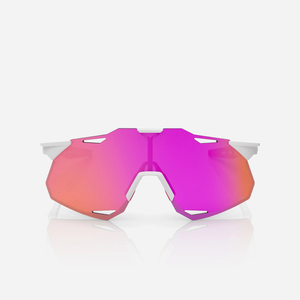 Kính 100% Hypercraft Xs Matte White/Pink - Hiper Vital Pink Mirror Lens - Supersports Vietnam