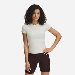 Áo Thun Tay Ngắn Nữ Under Armour Meridian Core Short Sleeve - Xám