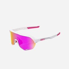 Kính 100% S2® - Matte White/Pink Hiper Vital Pink Mirror - Supersports Vietnam