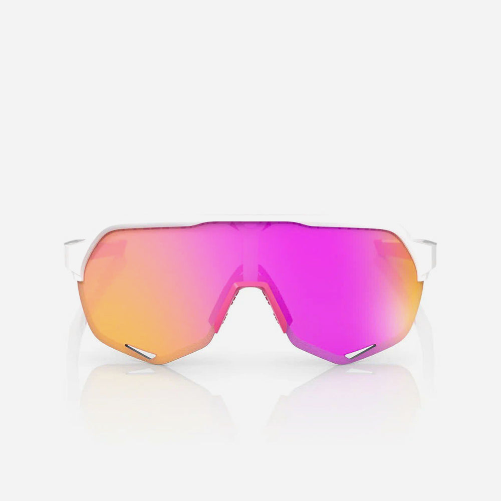 Kính 100% S2® - Matte White/Pink Hiper Vital Pink Mirror - Supersports Vietnam