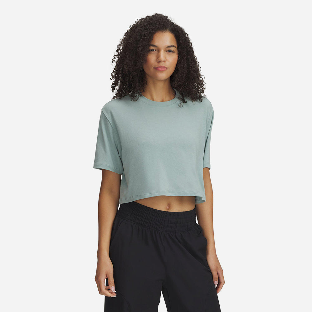 Áo Thun Nữ Under Armour Meridian Boxy Short Sleeve - Supersports Vietnam