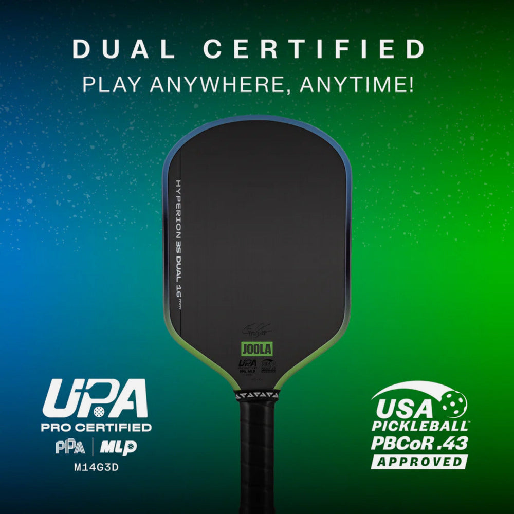 Vợt Pickleball JOOLA Hyperion 3S Dual 16Mm - Xanh Lá - Supersports Vietnam