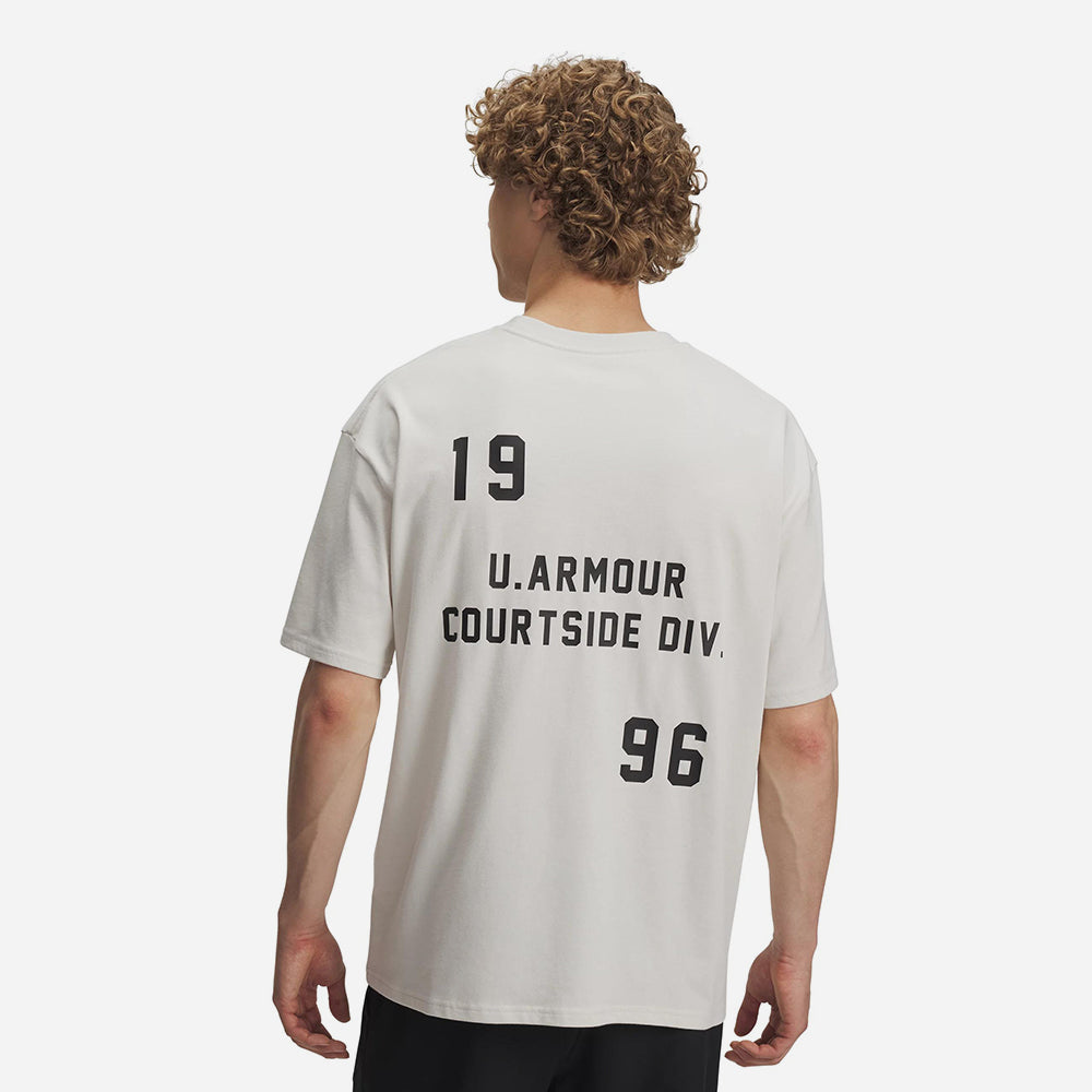Áo Thun Tay Ngắn Nam Under Armour Hoops Courtside Heavyweight Oversized - Supersports Vietnam
