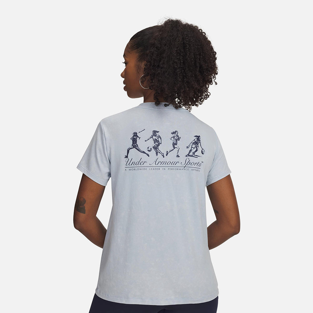 Áo Thun Nữ Under Armour Varsity - Supersports Vietnam