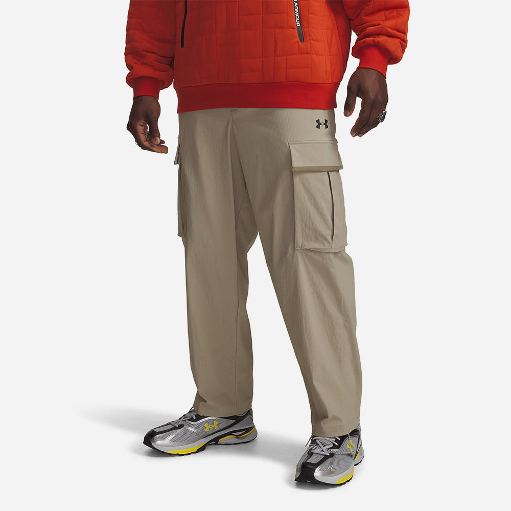 Quần Dài Thể Thao Nam Under Armour Unstopable Texture Woven Cargo - Supersports Vietnam